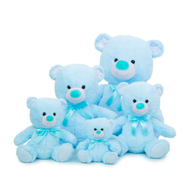 Toby Relay Teddy Baby Blue (25cmST)
