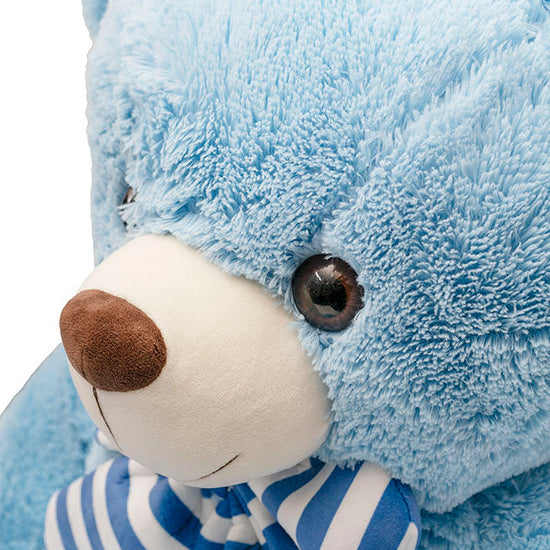 Liam Giant Teddy Bear Blue (105cmHT)