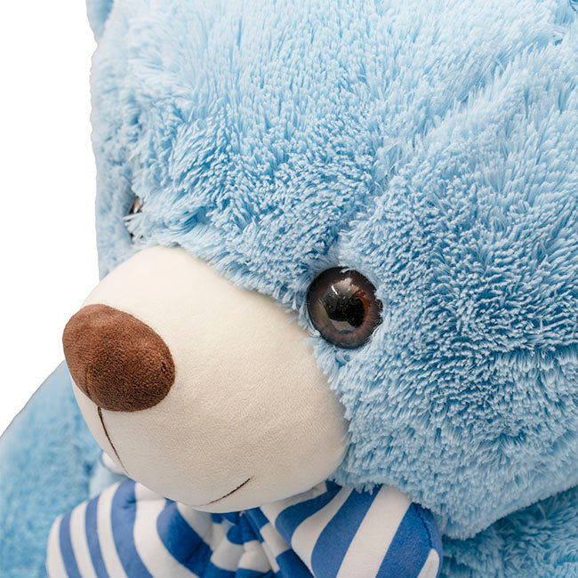 Liam Giant Teddy Bear Blue (105cmHT)