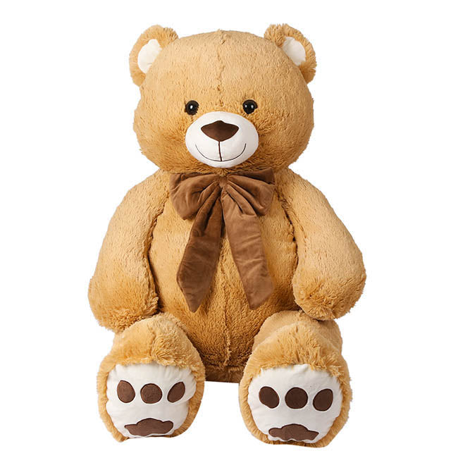 Benjamin Giant Teddy Bear Brown (85cm Sitting)