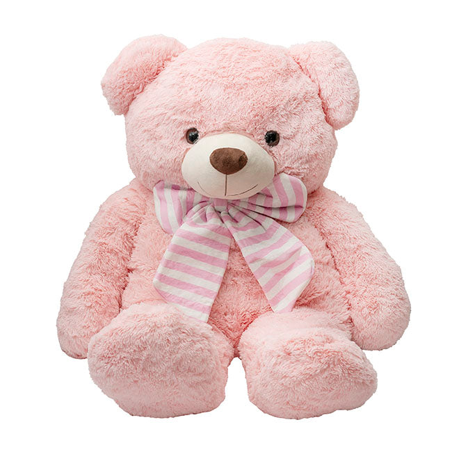 Liam Soft Giant Teddy Bear Soft Pink (130cmHT/90cmST)
