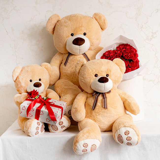 Nandi Large Bear Family (60cmST)