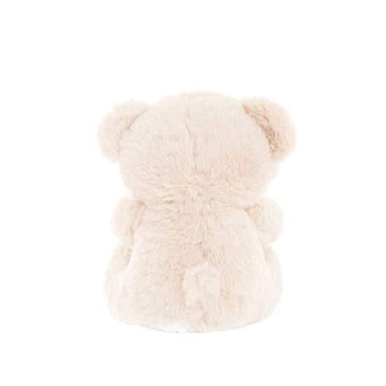 Alec Bear with Bow White (19cmST)