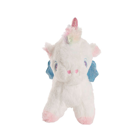 Unicorn Charlotte Plush Soft Toy White (24cmHT)