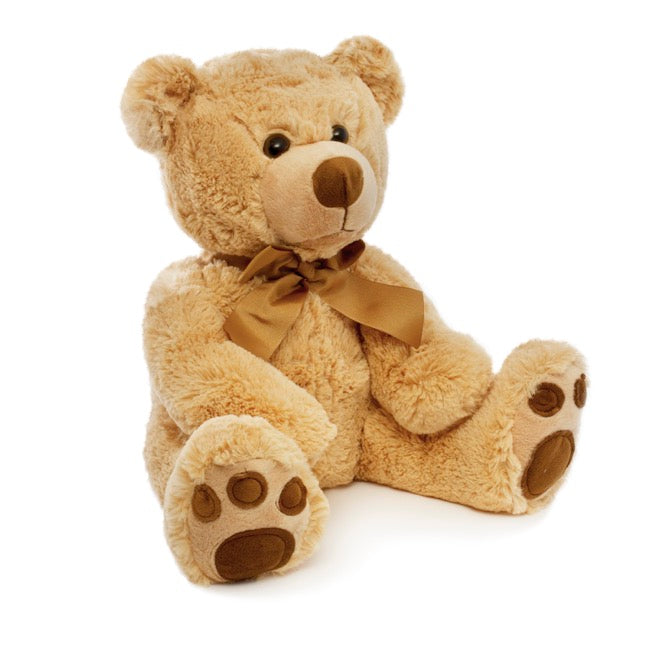 Teddy Bear Mojo Plush Soft Toy Light Brown (40cmHT)