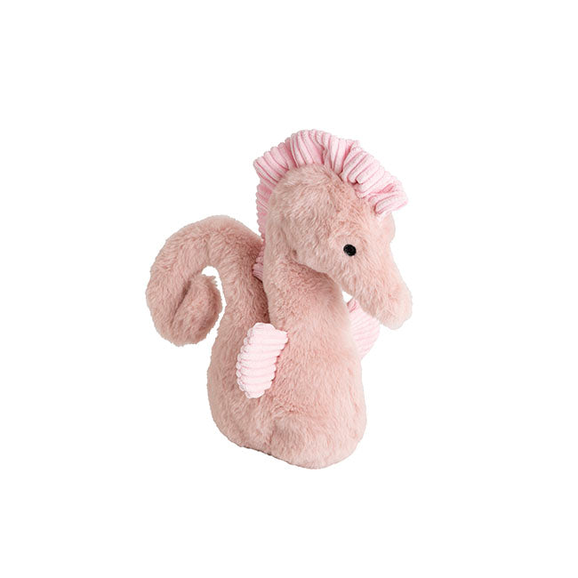 Seahorse Mira Plush Soft Toy Dusty Pink (25cmH)