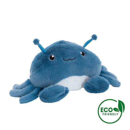 Pinchy the Blue Swimmer Crab Eco Plush Toy Blue (30x14cm.ST)
