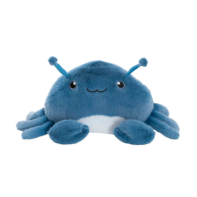 Pinchy the Blue Swimmer Crab Eco Plush Toy Blue (30x14cm.ST)