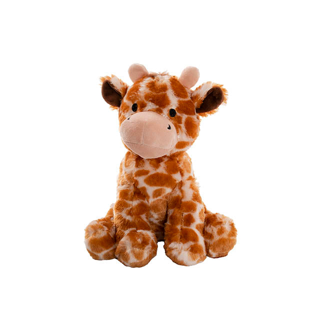 Giraffe Charlie Plush Soft Toy Brown (17x13x20cmH)
