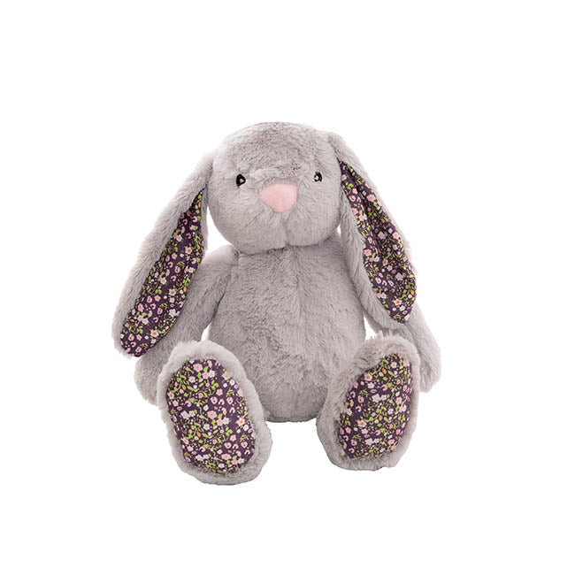 Bunny Lucy Plush Soft Toy Light Grey (25cmST)