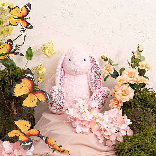 Bunny Lucy Plush Soft Toy Soft Pink (25cmST)