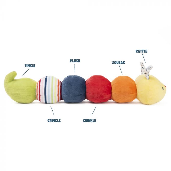 GUND Tinkle Crinkle: Caterpillar (9.5cmHT)