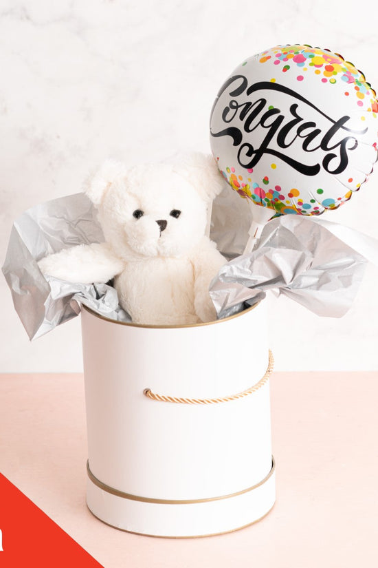 Alex Teddy Bear White (20cmST)